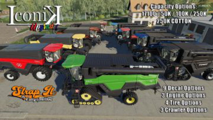 Trending mods today: FS19 Iconik Ideal Harvester v1.0