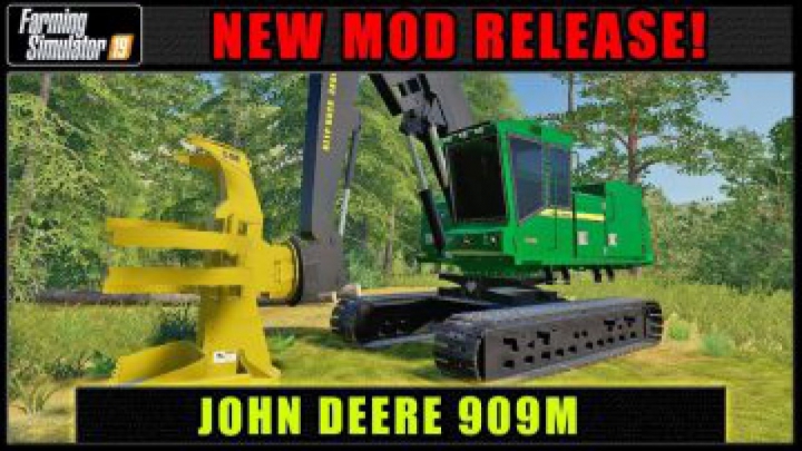 Trending mods today: FS19 John Deere 909M v1.0
