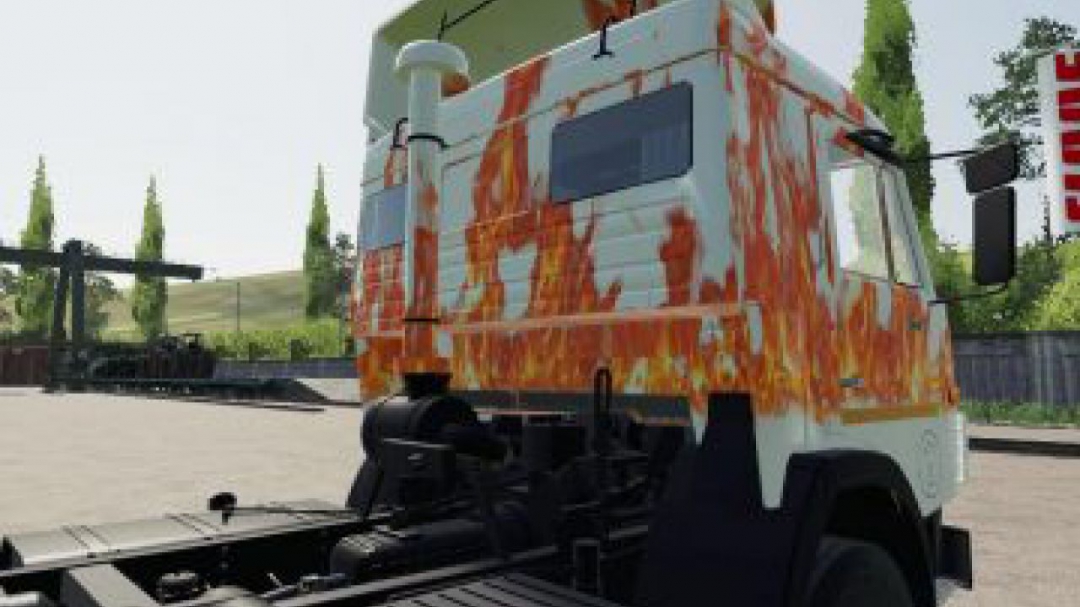 FS19 Kamaz 53212 FIRE v1.0