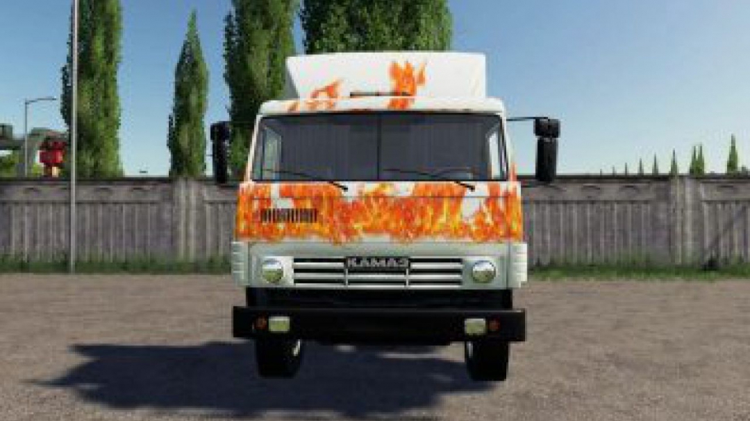 FS19 Kamaz 53212 FIRE v1.0