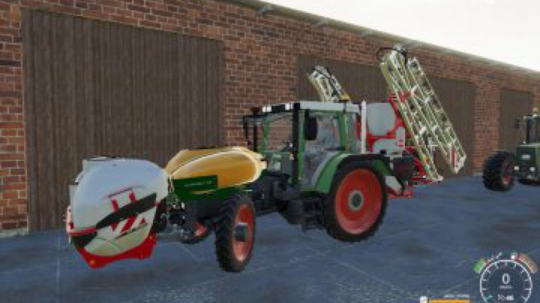 FS19 Amazone Fronttank Fendt F 380 GTA v1.0.0.1