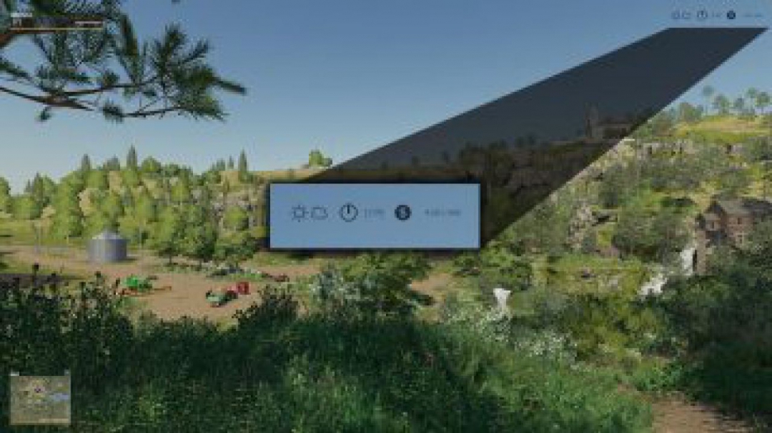 FS19 HUD Smart Shade v1.0.0.0