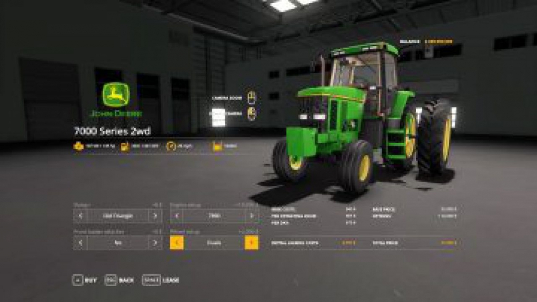 FS19 John Deere 7000-7010 US