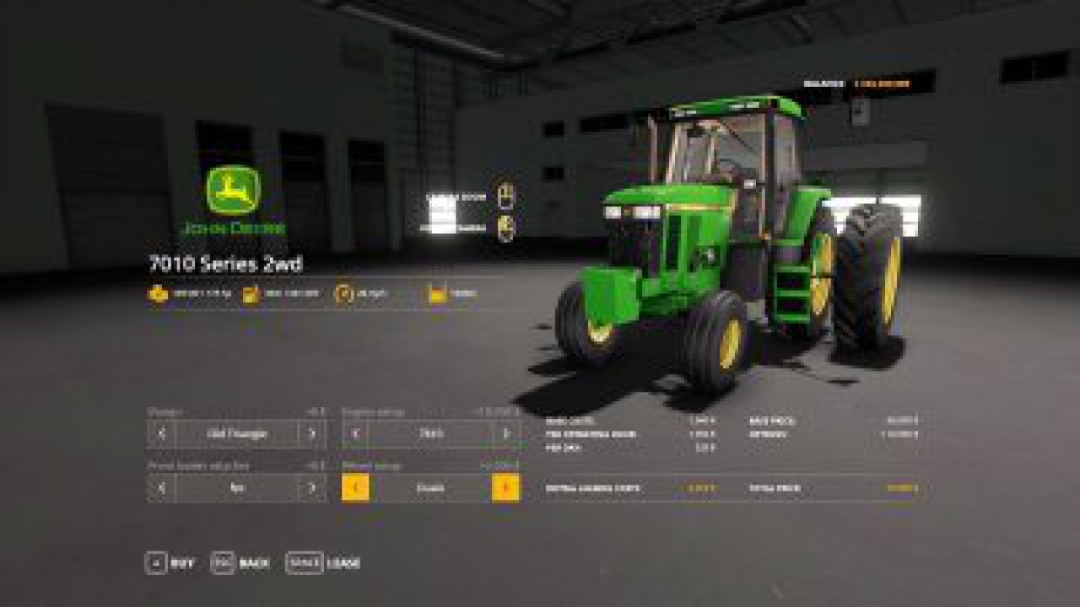 FS19 John Deere 7000-7010 US