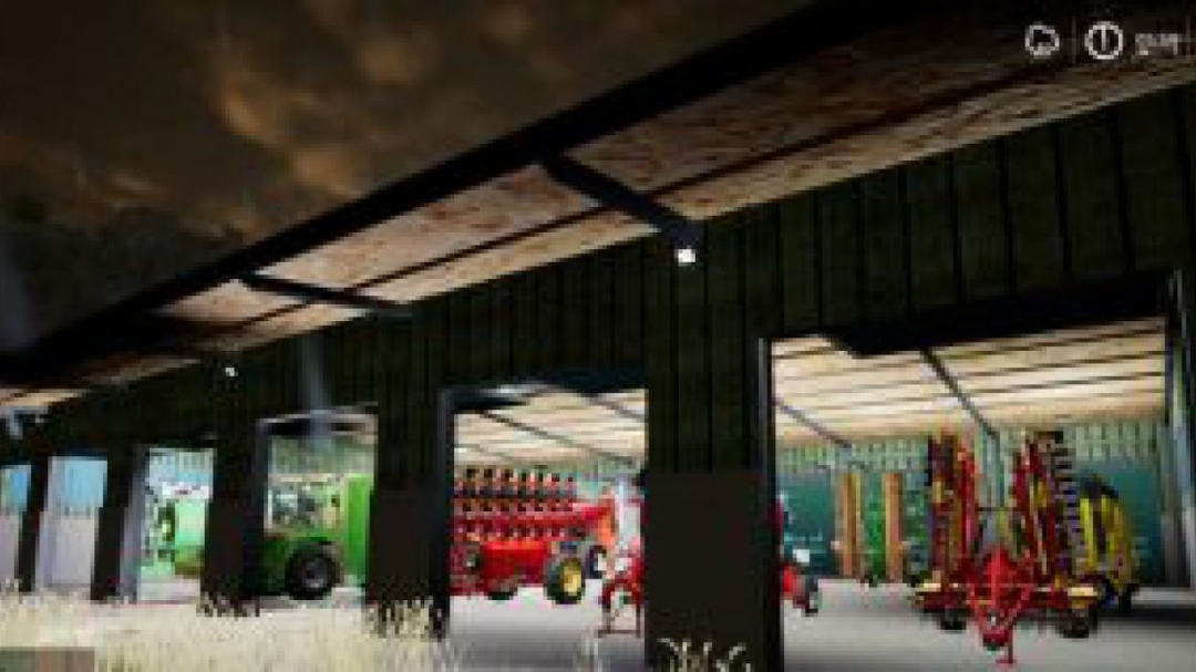 FS19 Vehicle hall / passage hall v1.0.1