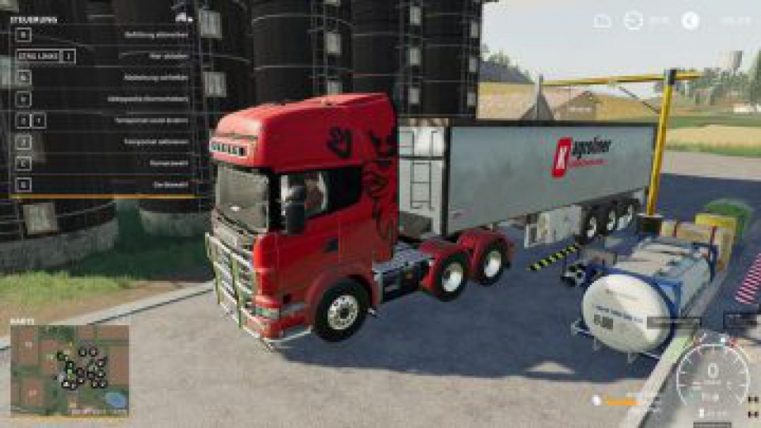 FS19 Scania R730 Semi 3 achser