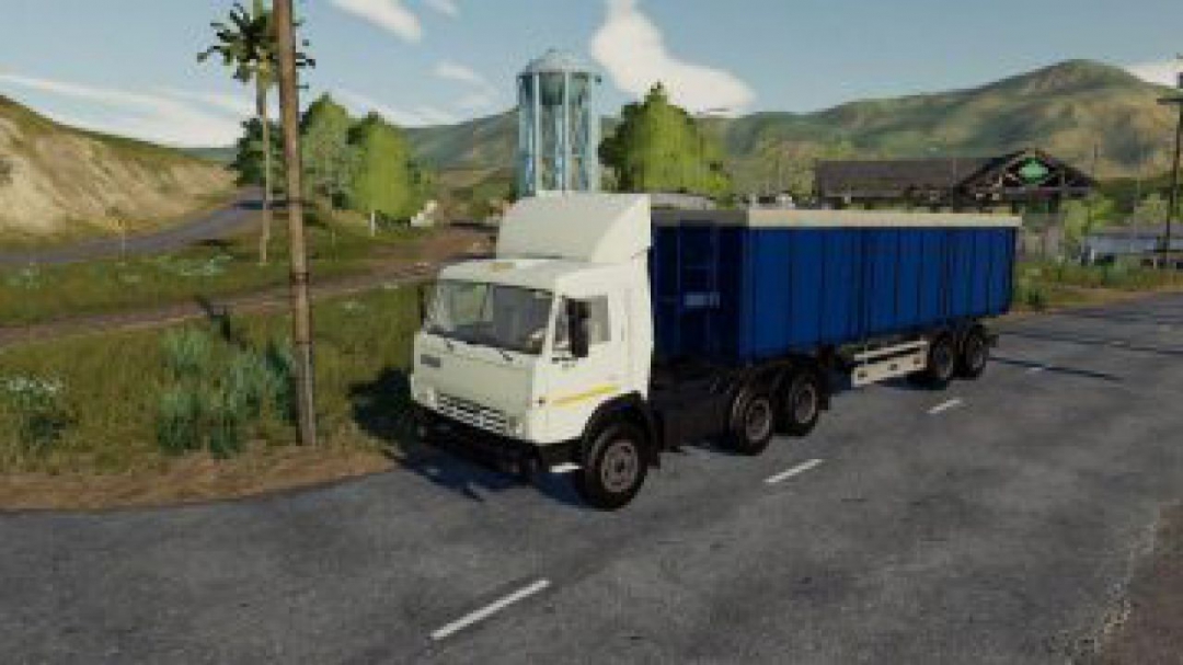 FS19 Kamaz 5410 + Semi Trailer v1.0.0.6