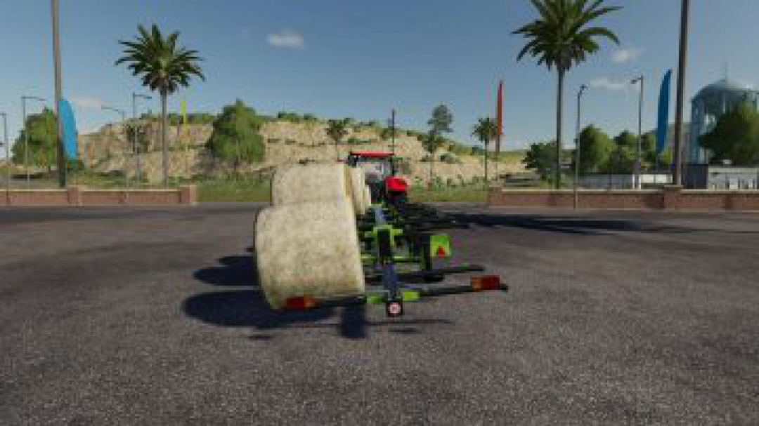 FS19 Lizard TR-10 Round Bale Trailer v1.0.0.0