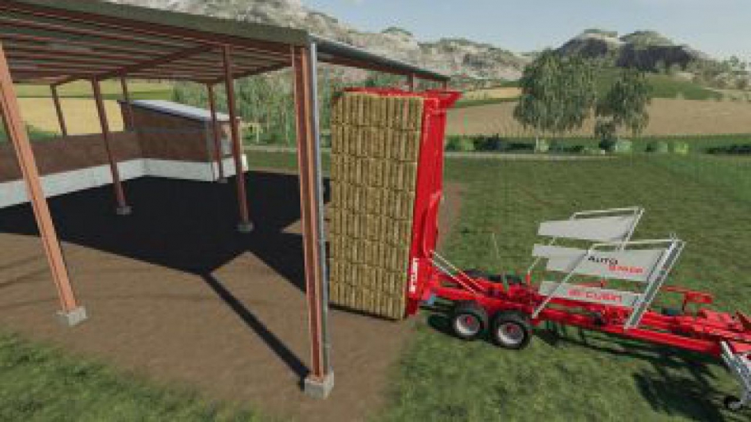 FS19 Bale Sell Point And Storage v1.0.0.0