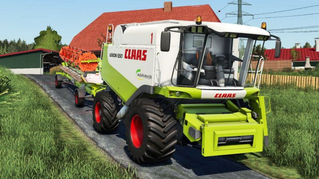 FS19 Claas Lexion 500 SERIE V2