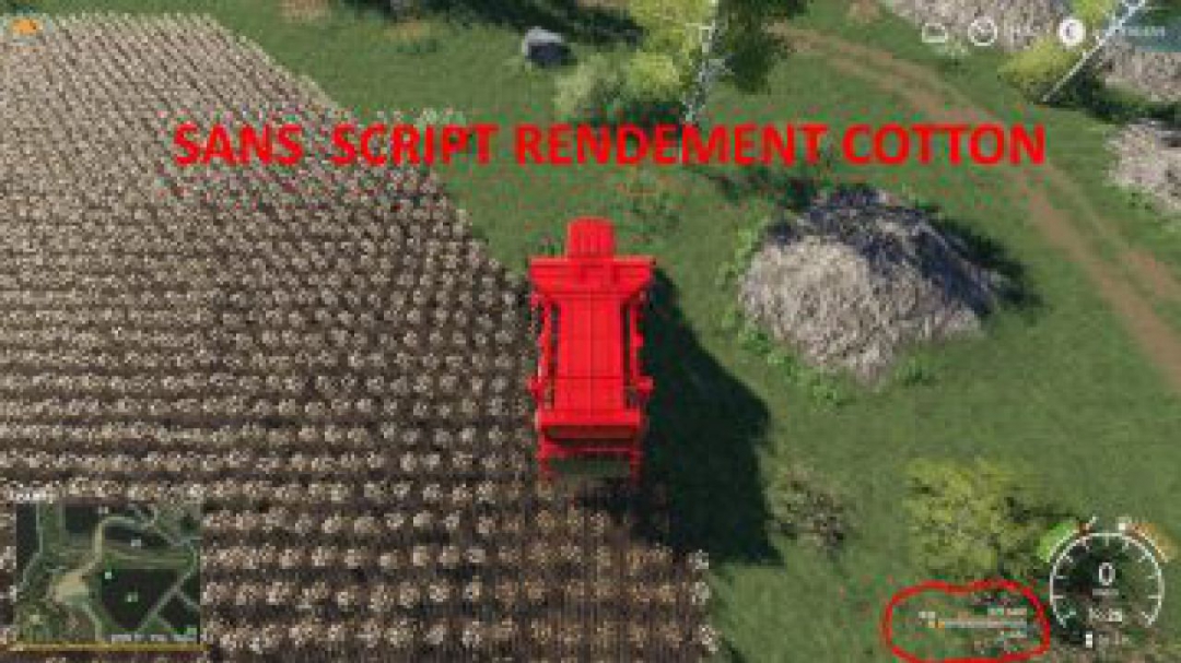 FS19 Rendement cotton v1.0