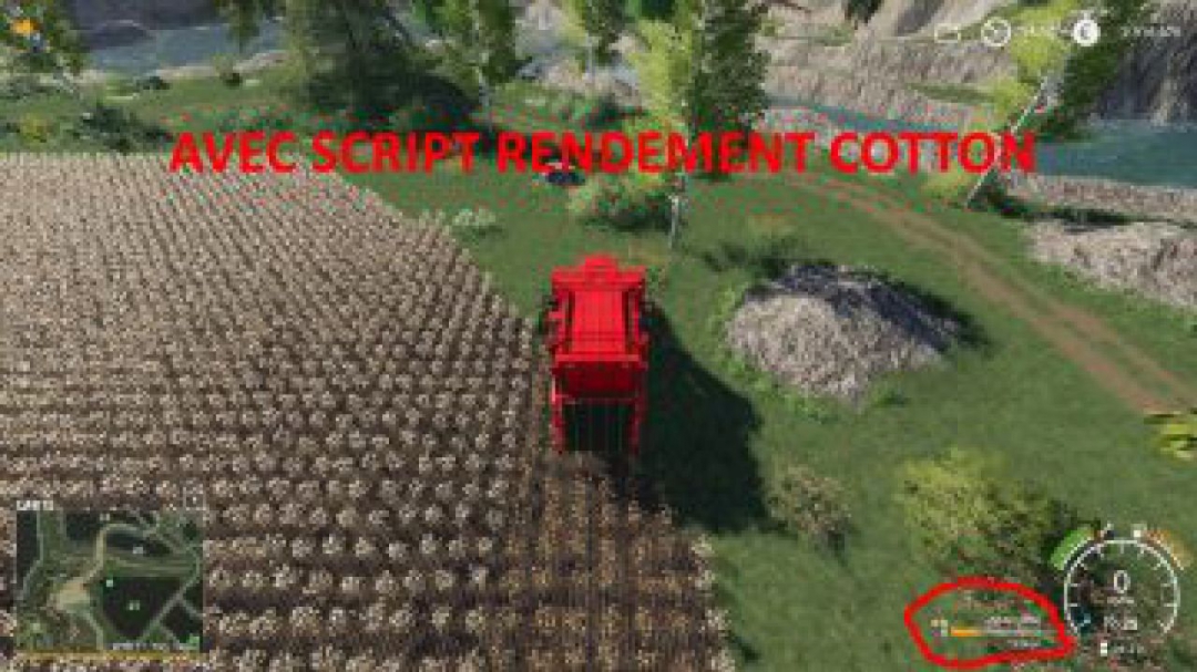 FS19 Rendement cotton v1.0