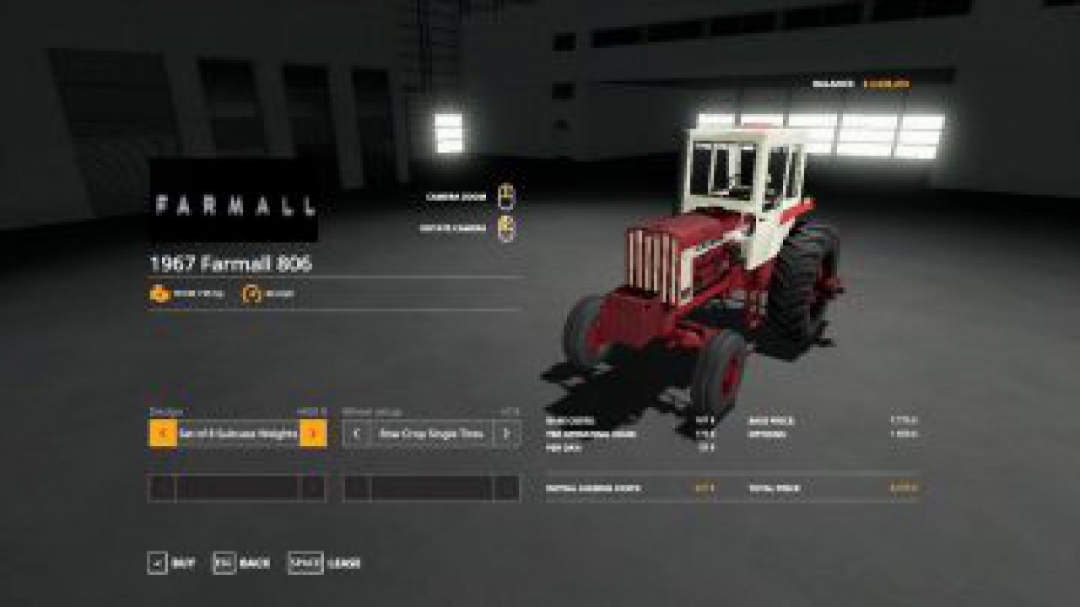 FS19 Farmall 806 beta