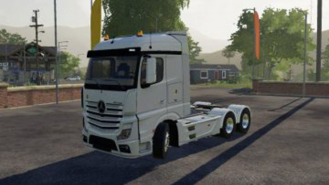 FS19 Mercedes-Benz Actros MP4 1845 6×4 v1.0.0.0