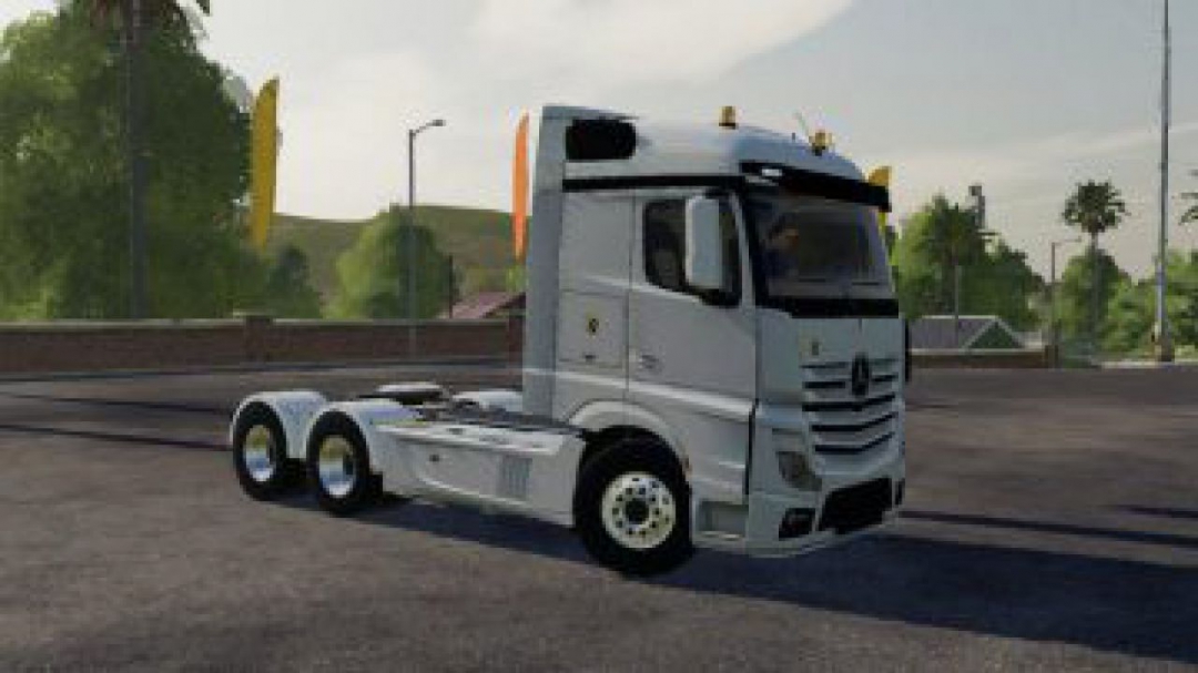 FS19 Mercedes-Benz Actros MP4 1845 6×4 v1.0.0.0