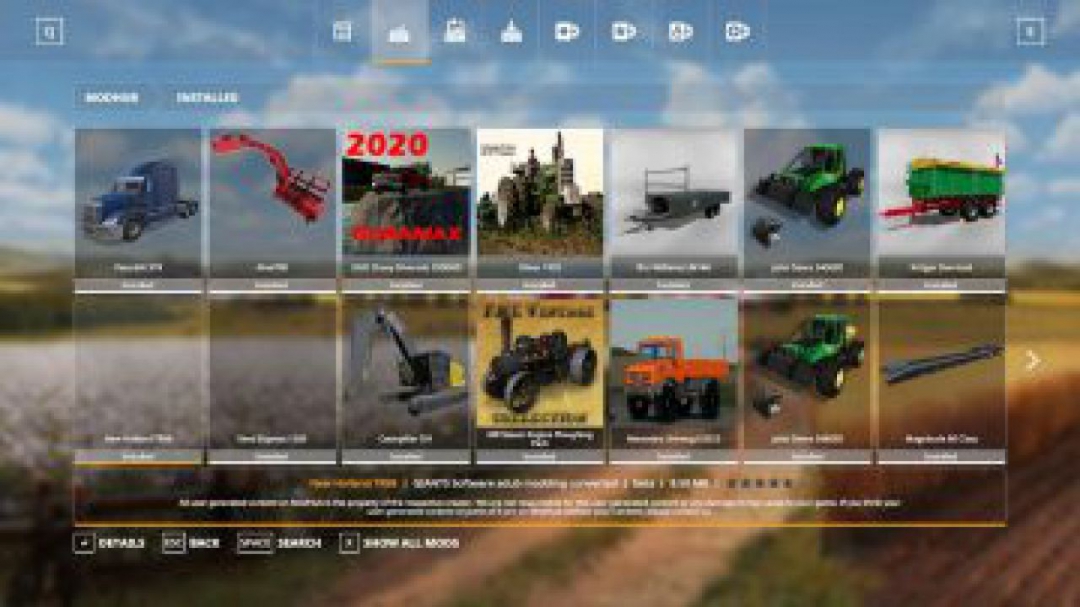 FS19 New Holland tr98 beta