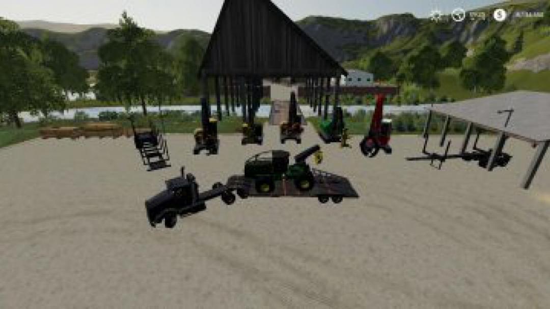 FS19 Complete FDR Logging Equipment Pack v4.0.2