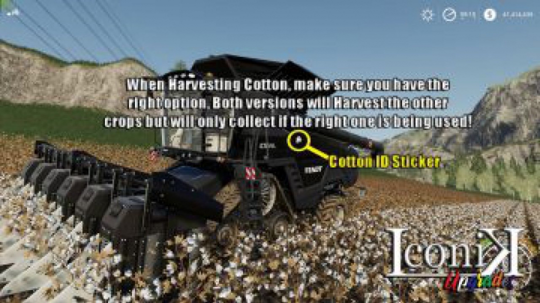 FS19 Iconik Ideal Harvester v1.0