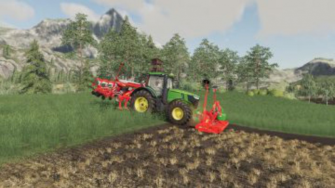 FS19 CSS Kuhn HR4004 front powerharrow v1.0