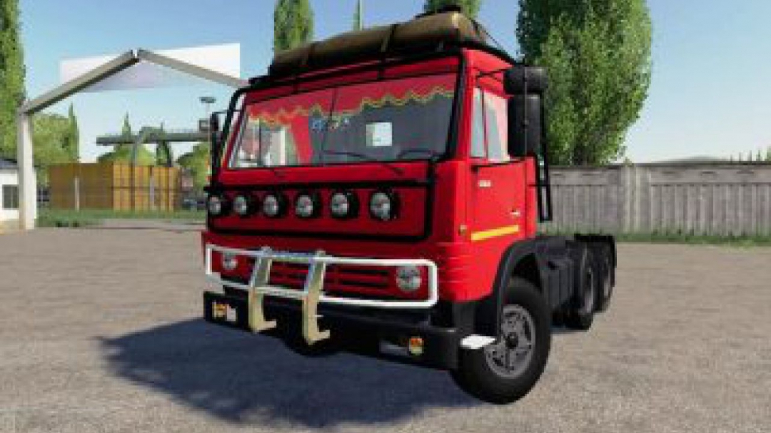 FS19 Kamaz 53212 + SEMI TRAILER v1.0.0.7