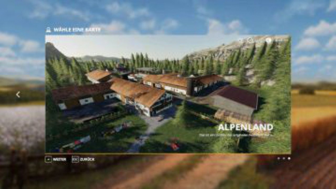 FS19 Alpenland Map v2.0