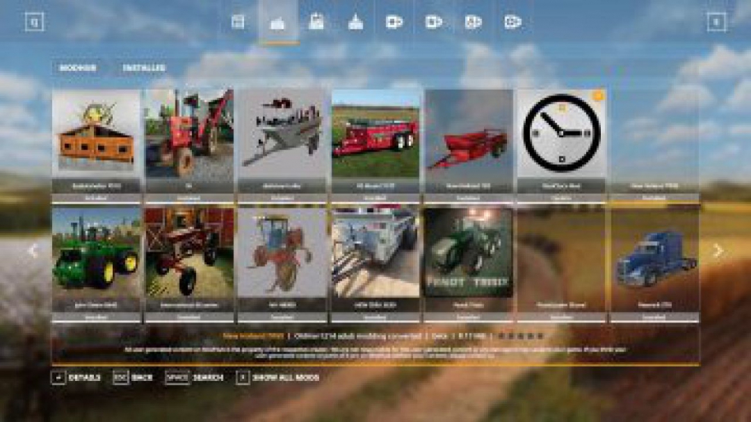 FS19 NEW Holland TR99 beta