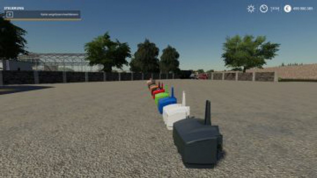 FS19 XXL weights pack V 1.1.0.0