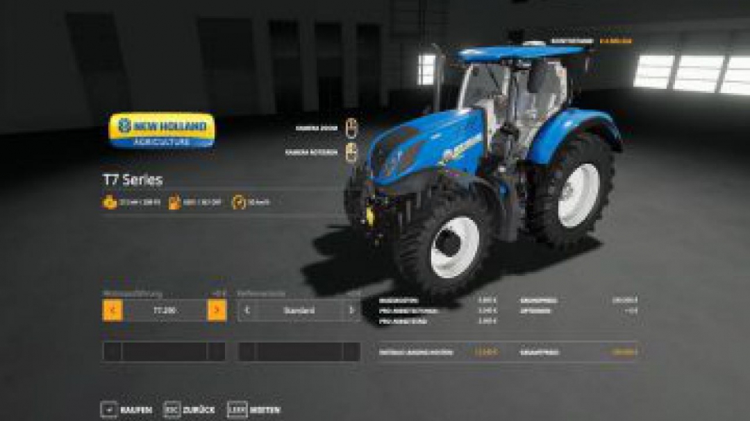 FS19 New Holland T7 series v1.0.0.0