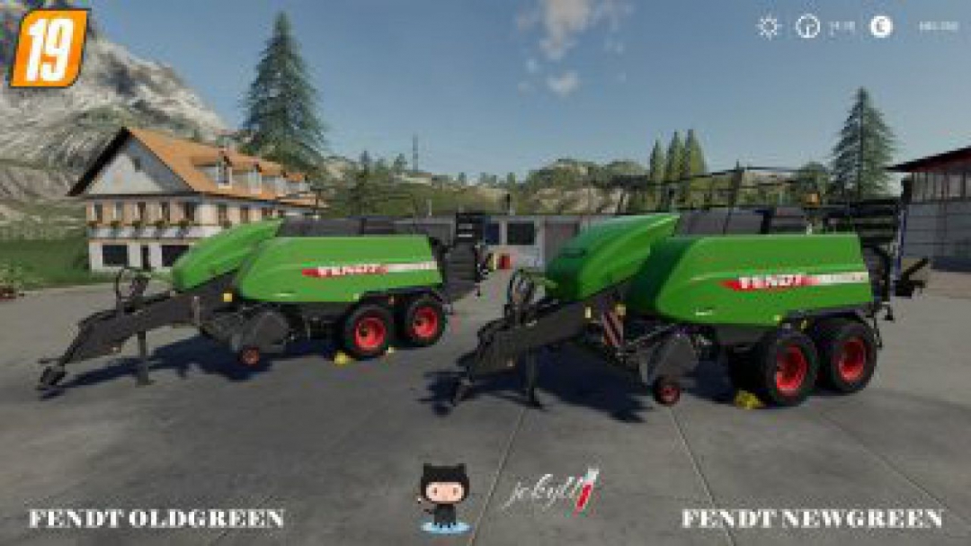 FS19 Fendt 1290S XD v1.1.0.0