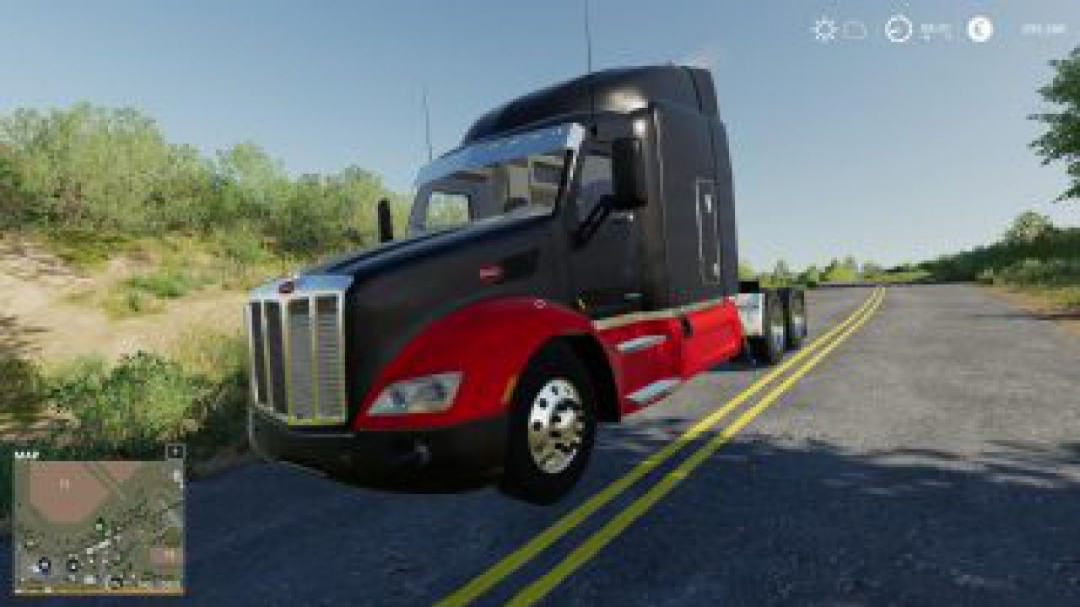 FS19 Peterbilt 579 new design v1.0