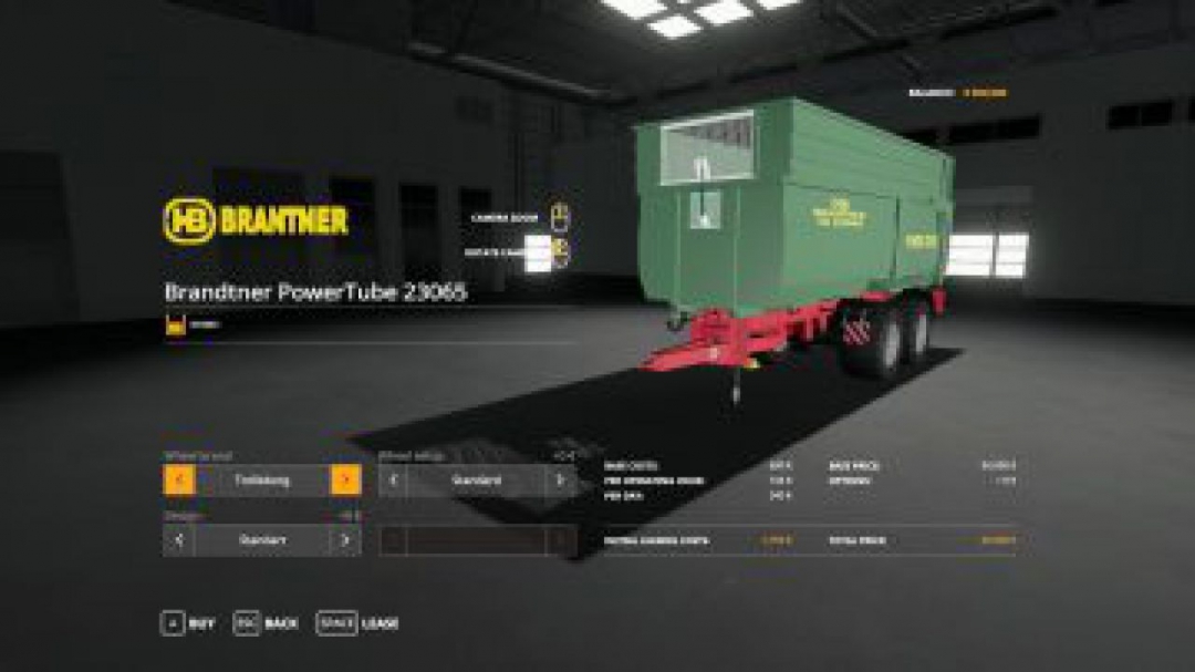 FS19 HB Brandtner PowerTube 23065 v1.0