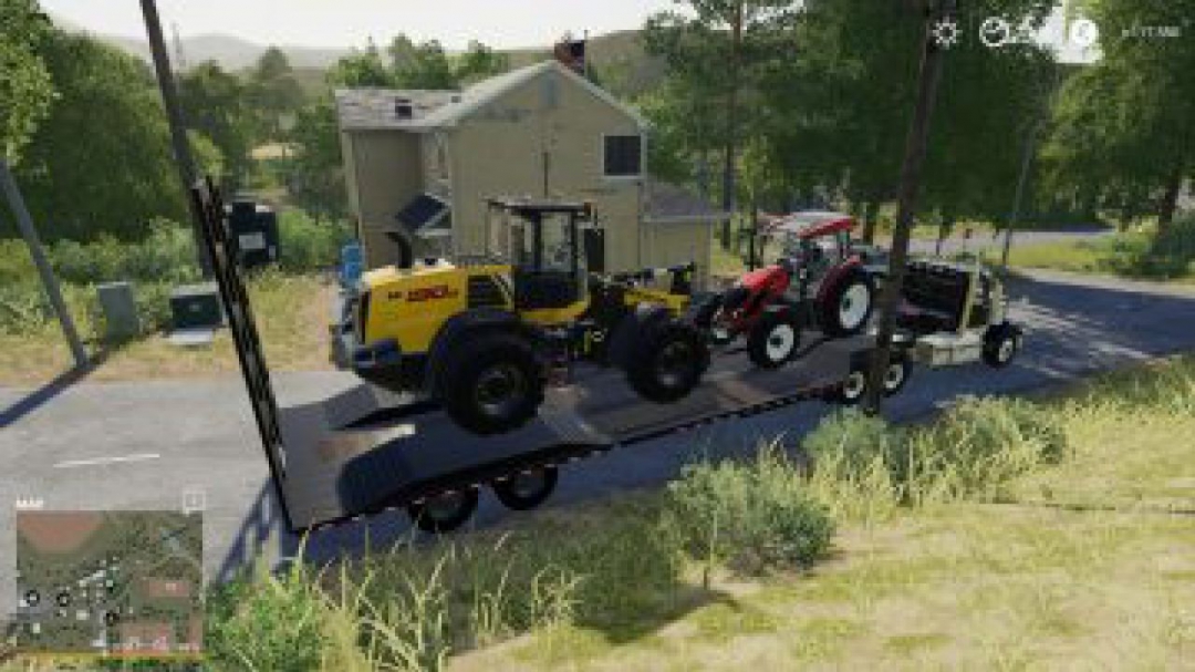 FS19 LW-60 Lowbed Trailer v1.0.0.0