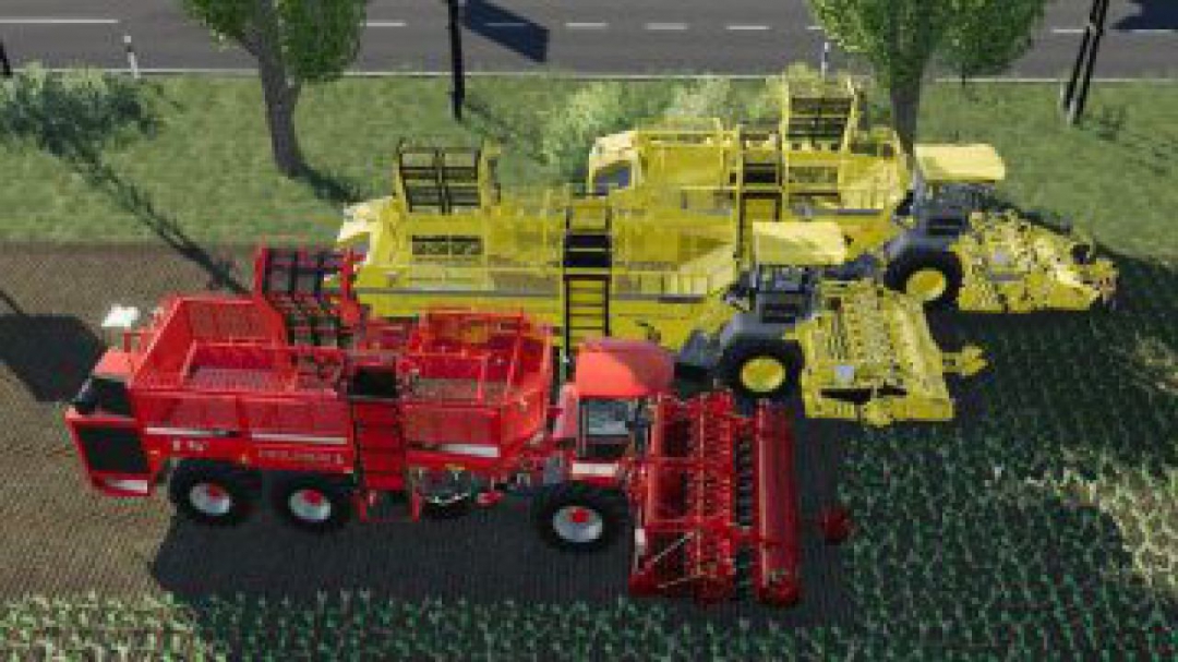 FS19 Carrots, onions and cabbage crops v1.2