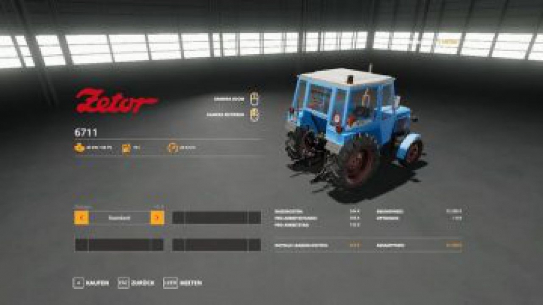 FS19 Zetor 6711 v1.0.0.0