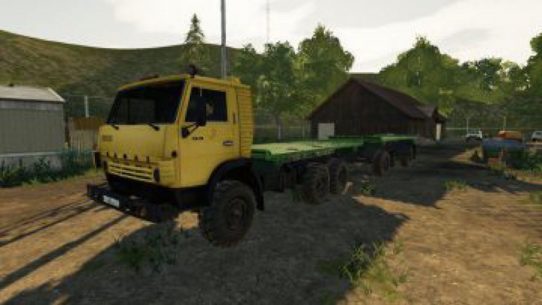 FS19 Kamaz 4310 Platform v1.0