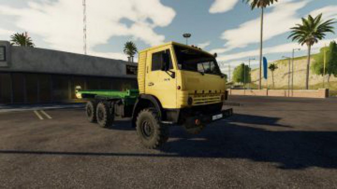 FS19 Kamaz 4310 Platform v1.0