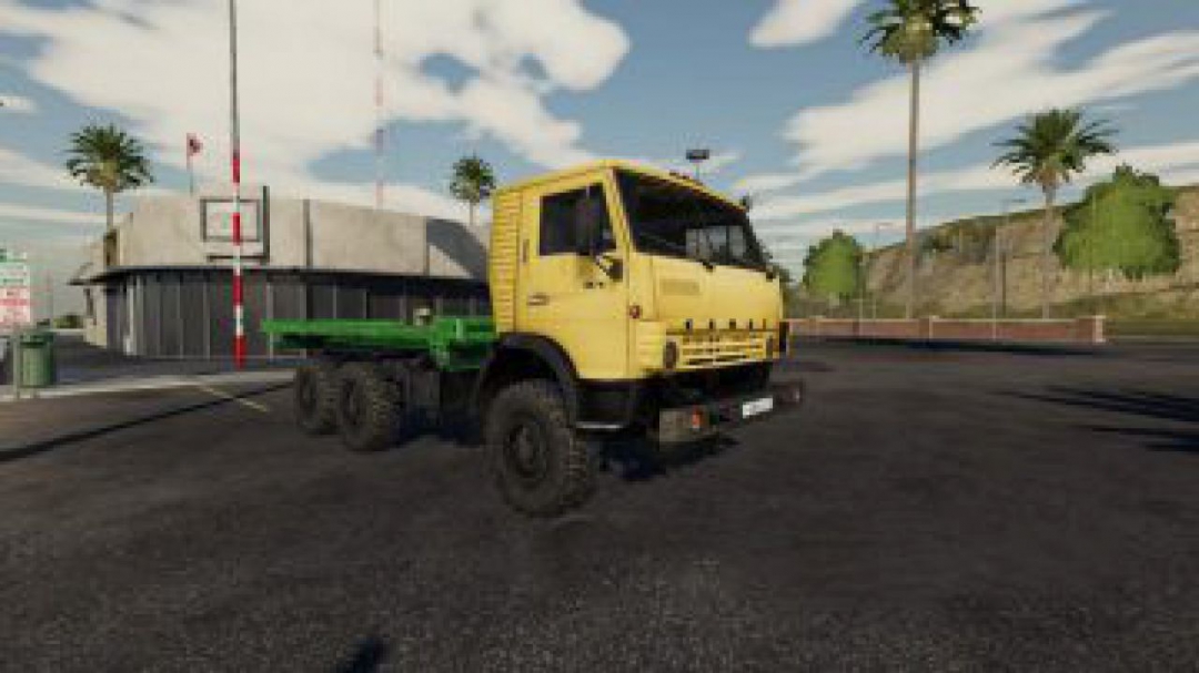 FS19 KAMAZ-4310 Flat v1.1