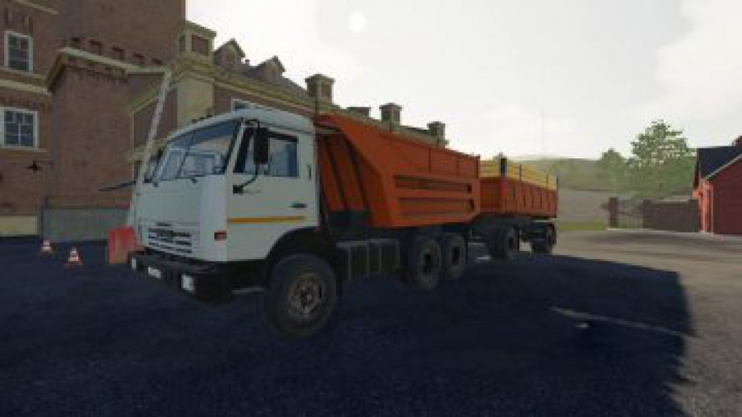 FS19 KAMAZ-55111 “Savok” v1.0.0.0