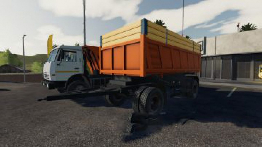 FS19 KAMAZ-55111 “Savok” v1.0.0.0