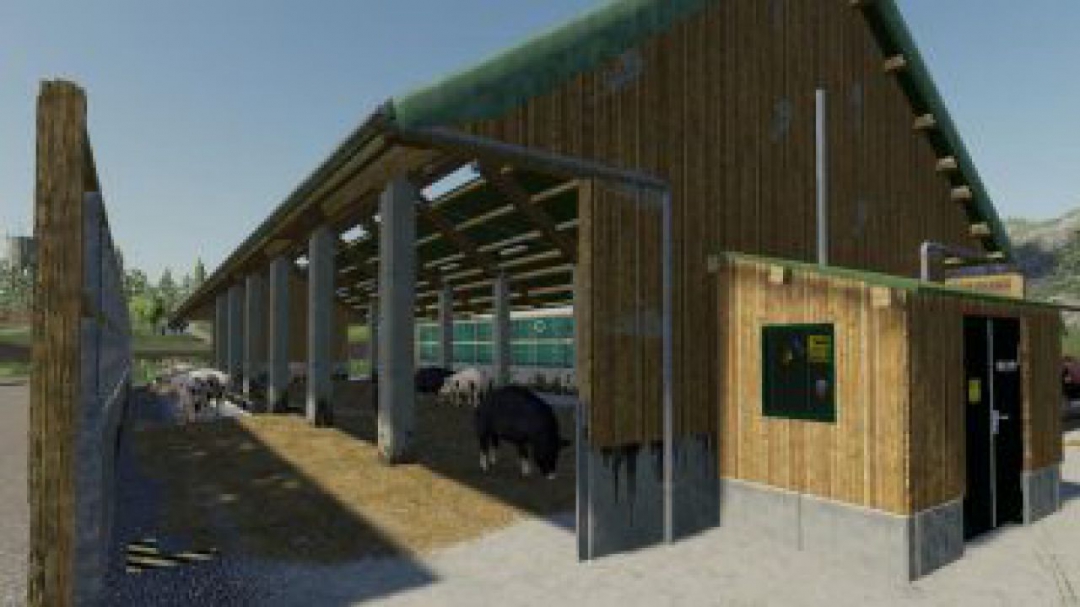 FS19 Outdoor Climate Pigsty v1.0.0.0