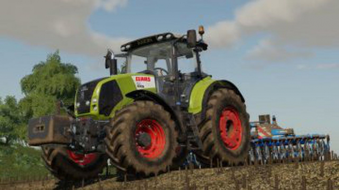 FS19 Claas Axion 800 + Weight 900kg v1.0.0.0