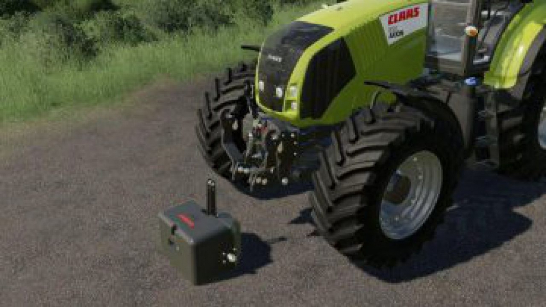 FS19 Claas Axion 800 + Weight 900kg v1.0.0.0