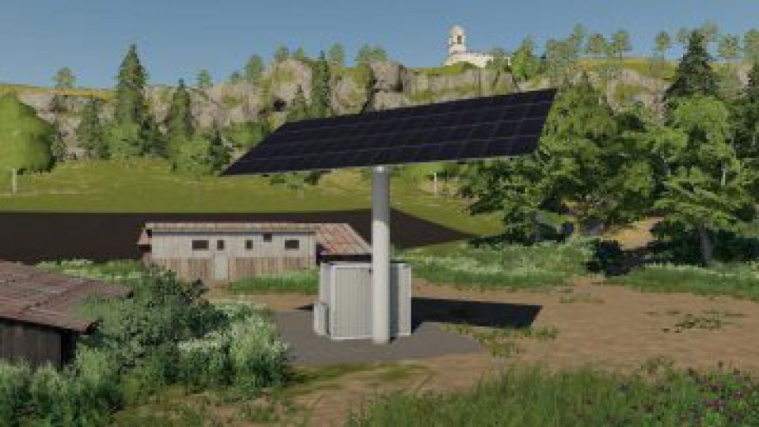 FS19 Solar Collecting Single Array Unit – Large v1.0.0.0