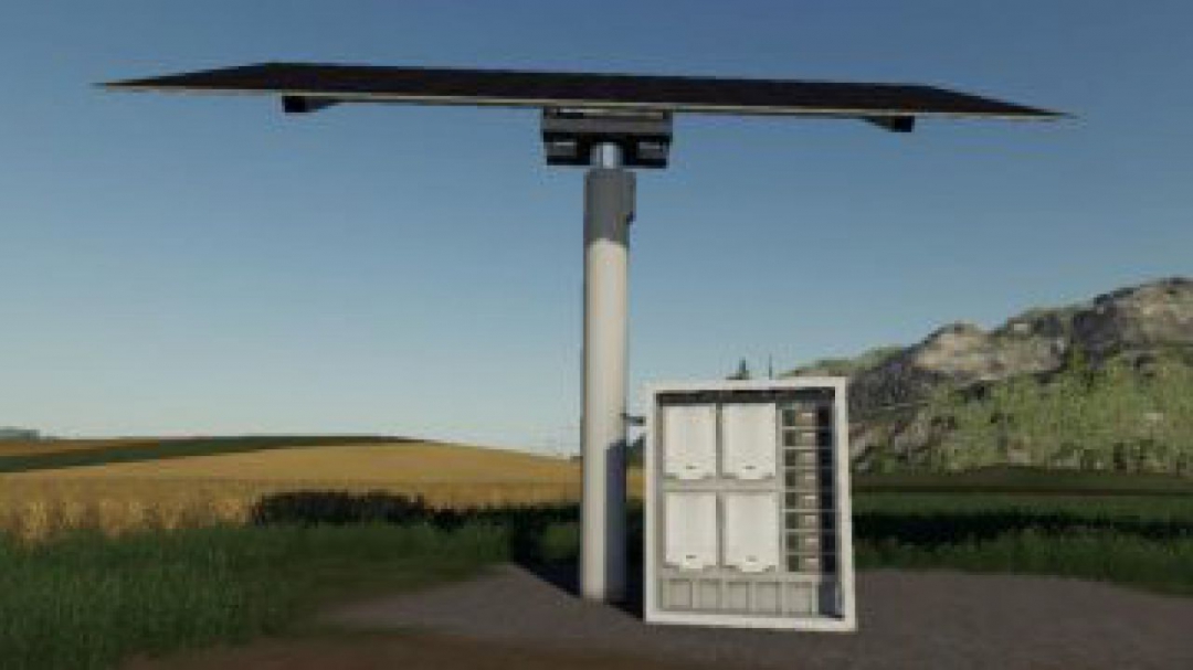 FS19 Solar Collecting Single Array Unit – Large v1.0.0.0