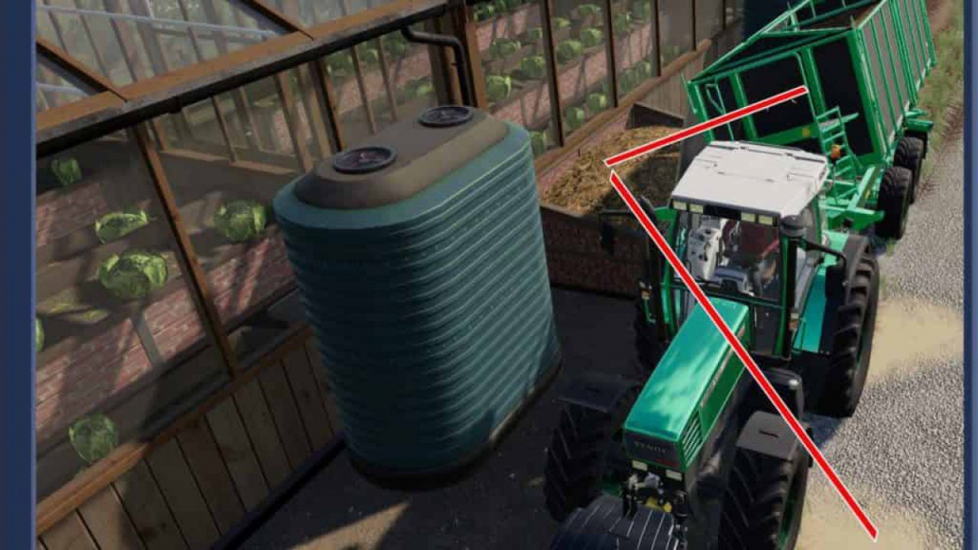 FS19 Greenhouses Manure Trailer Filling v1.3.0