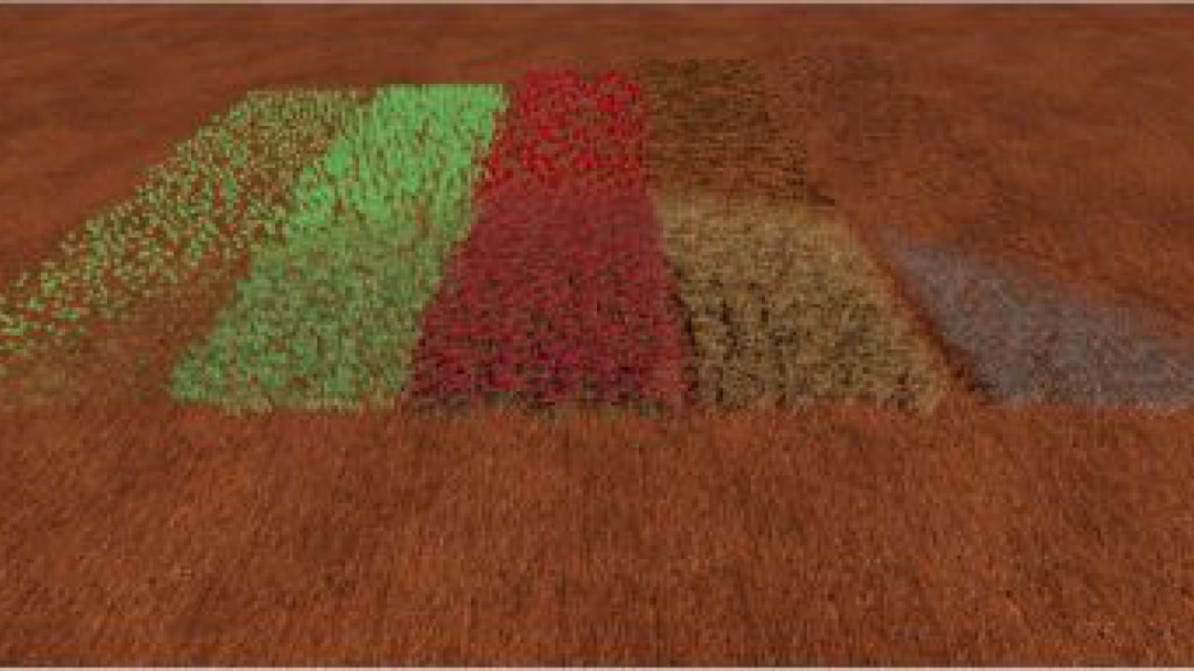 FS19 Foliage poppy texture v1.1