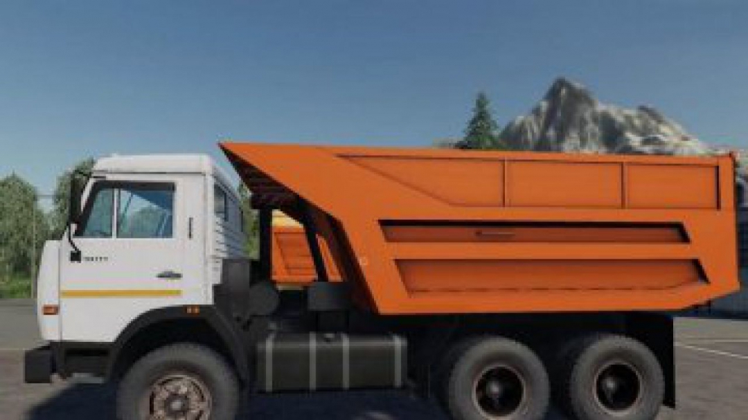 FS19 Kamaz 55111 + Trailer v1.2