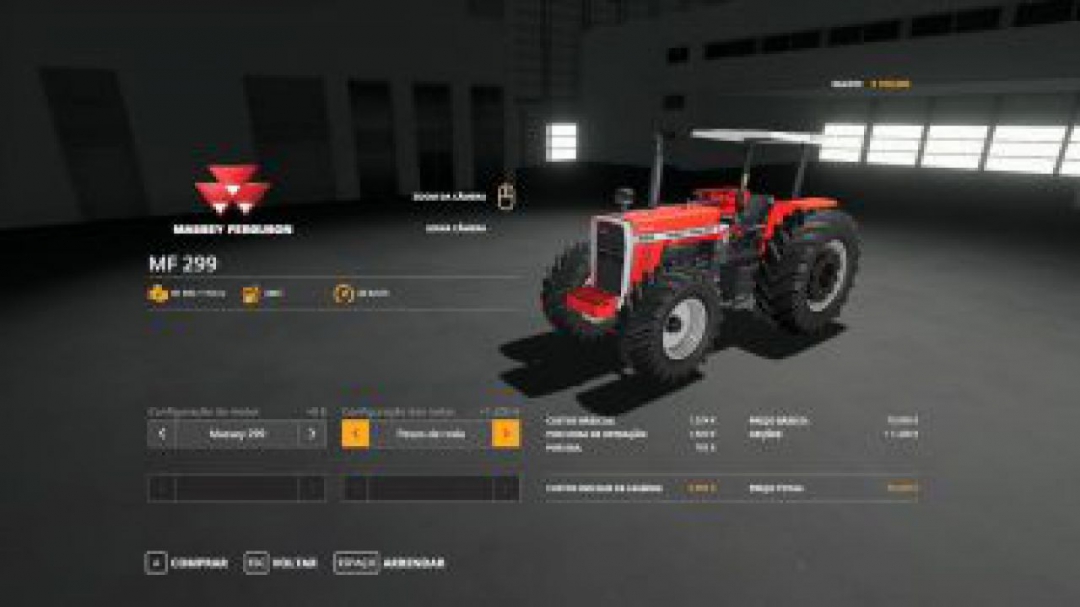 FS19 MASSEY FERGSSON SERIES v1.0