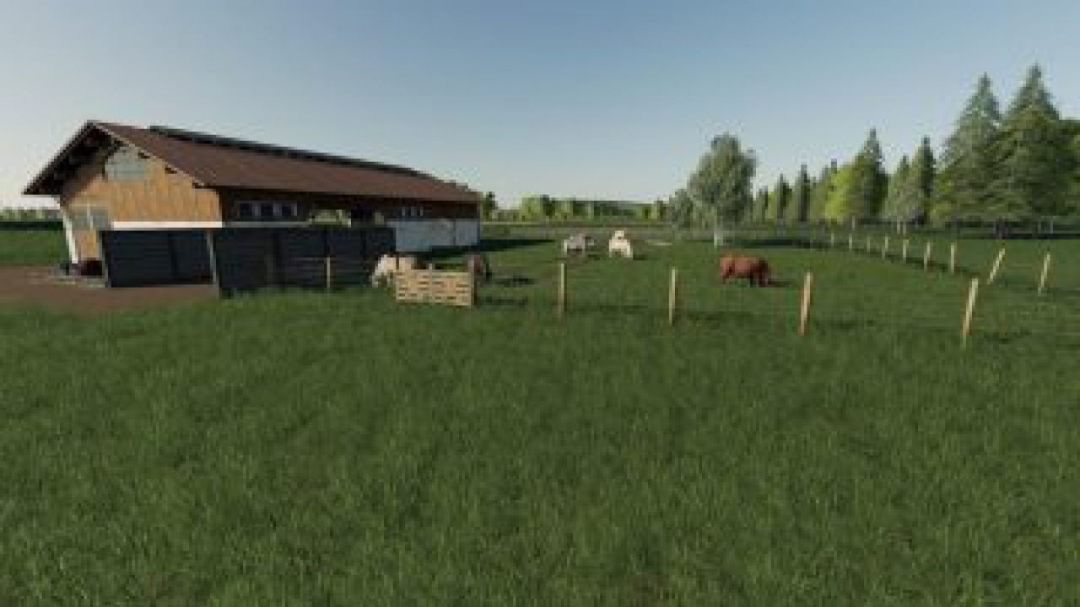 FS19 Placeable Large Cow Pasture v1.0.0.0