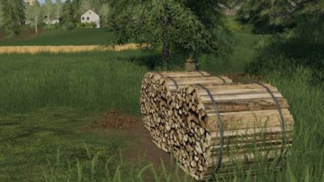 FS19 Bunched Firewood v1.0.0.0